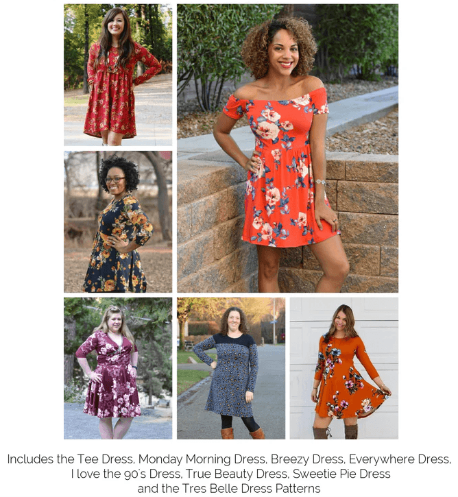 Floral Dress Pattern Collection